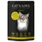 Sparpaket Cat's Love 24 x 85 g Kalb & Truthahn
