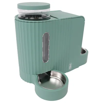 Distributore di cibo e acqua TIAKI PERFECT FIT - fino a 1,3 kg di crocchette / 3 l d'acqua