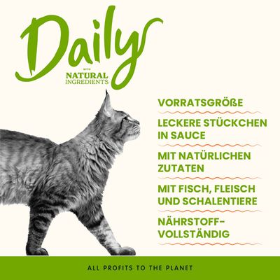 Sparpaket Almo Nature Daily Menu 24 x 70 g - Mixpaket 4 (2 Sorten)