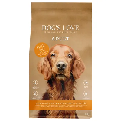 Dog's Love Adult Kalkoen - 12 kg