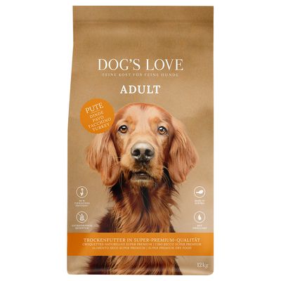 Dog´s Love Adult Tacchino Crocchette per cane Set %: 2 x 12 kg