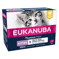 Eukanuba Grain Free Kitten - Chicken - 12 x 85g