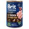 Brit Premium by Nature 6 x 400 g Huhn mit Hühnerherzen