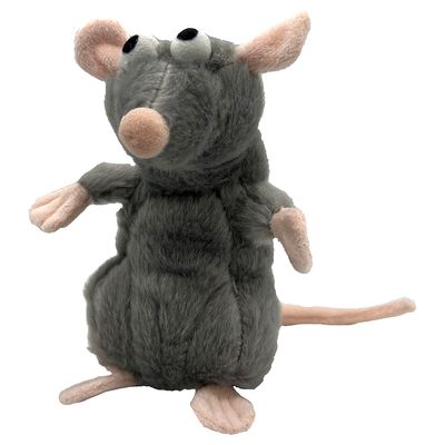 Aumüller Katzenspielzeug Ratte Cedric mit Baldrian 1 Stück (ca. 13 cm)
