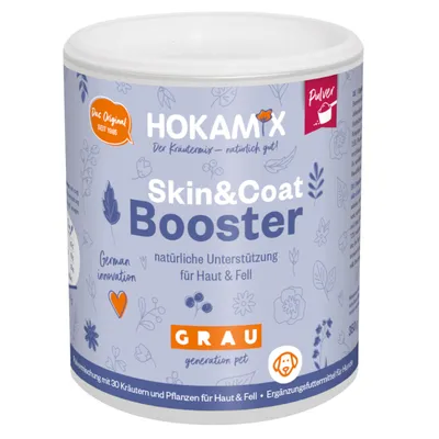 GRAU HOKAMIX Skin & Coat Booster Pudră - 2 x 750 g
