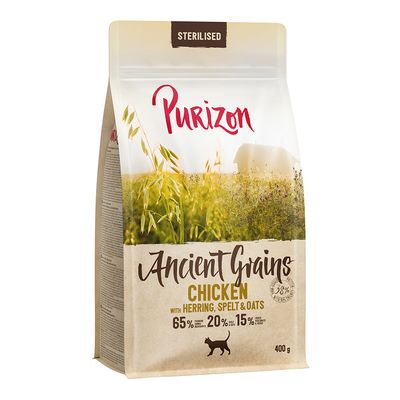 Purizon Adult Sterilised Huhn mit Fisch - Urgetreide 400 g