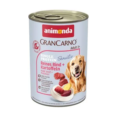 animonda GranCarno Adult Sensitive 6 x 400 g - Puur Kip & Aardappelen