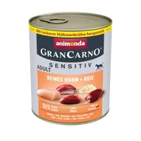 Sparpaket animonda GranCarno Adult Sensitive 24 x 800 g - Reines Huhn & Reis