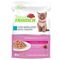 8 + 4 sachets offerts ! Natural Trainer 12 x 85 g Kitten & Young, cabillaud