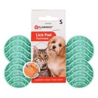 Tapis à lécher Flamingo Yummee pour chien et chat - L 15 x l 8,6 x H 1,9 cm