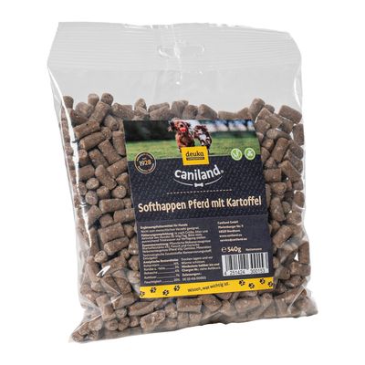 Caniland Soft Paarden-Snack Graanvrij Dubbelpak: 2 x 540 g