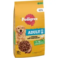 Pedigree Adult Complete with Poultry & Vegetables - 12kg