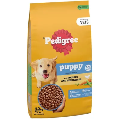 Pedigree Puppy Complete with Poultry & Vegetables - 12kg Pedigree Puppy Complete with Poultry & Vegetables - 12kg