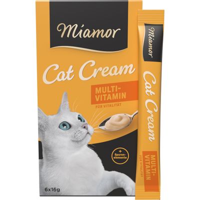 Miamor Cat Snack Multi-Vitamine Cream - 6 x 15 g