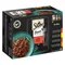 Megapack Sheba Varietäten Frischebeutel 24 x 85 g Sauce Collection (Rind; Huhn; Lamm; Truthahn)