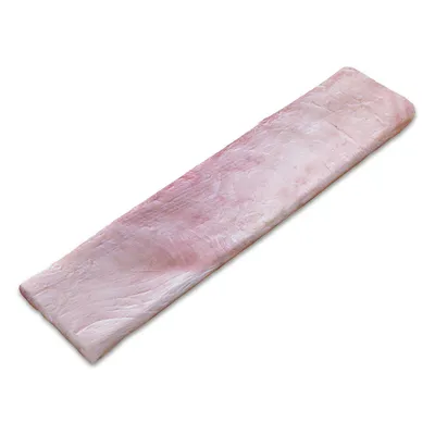 Strisce di pelle di manzo di colore naturale, adatte come snack da masticare per pet.