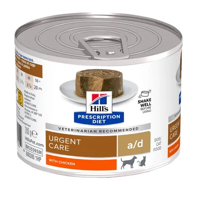 Hill's Prescription Diet a/d Feline Urgent Care with Chicken - 12 x 200g