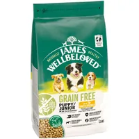 James Wellbeloved Grain-Free Puppy/Junior Hypoallergenic Turkey & Vegetables - Economy Pack: 2 x 1.5kg