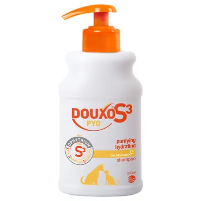Shampooing DOUXO S3 PYO pour chien et chat