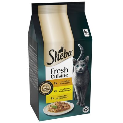 Sheba Fresh Cuisine Taste of Rome Saver Pack: 12 x 50g