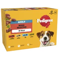 Pedigree Pouch in Jelly Multipack - Mixed Selection in Jelly (12 x 100g)