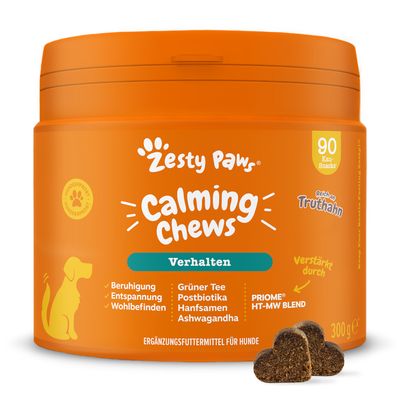 Zesty Paws Kalmerende Kauwtabletten Kalkoen 90 kauwtabletten