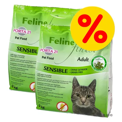 Dobbeltpakke Porta 21, Finest Sensible - uden korn - 2 x 10 kg