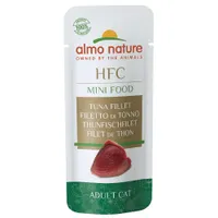 Almo Nature Green Label Mini Food snacks voor katten - Voordeelpakket: Tonijnfilet (25 x 3 g)