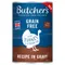 Butcher's Original sans céréales 24 x 400 g dinde en sauce