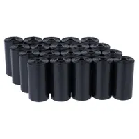 zooplus basics Hundekotbeutel schwarz - 40 Rollen à 15 Beutel (600 Beutel)