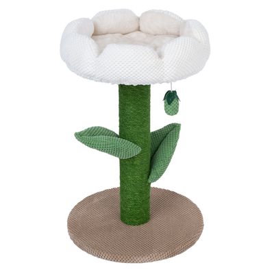 TIAKI Nature Kratzbaum Blossom weiß (Gesamthöhe 60 cm)