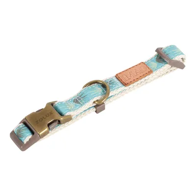 Collier Zolux Taiga bleu pour chien - Taille M : tour de cou 35 à 51 cm, largeur 20 mm Collier Zolux Taiga bleu pour chien - Taille M : tour de cou 35 à 51 cm, largeur 20 mm