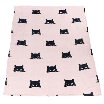 Smartpet kocyk dla kota "Staring Cats" Dł. x szer.: 200 x 150 cm