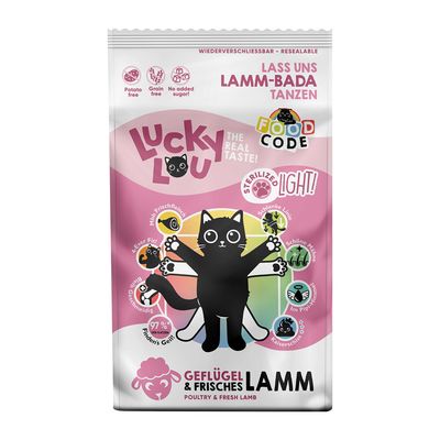 Lucky Lou Light volaille & agneau pour chat 1,7 kg