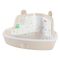 Zolux bac à litière d’angle pour petits animaux taille L : L 33 x l 42 x H 20,5 cm