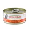 Voordeelpakket Almo Nature 24 x 70 g Kattenvoer Zalm met wortelen in gelei