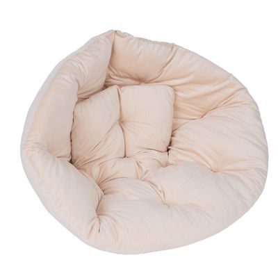 Modern Living Minimalist Kuschelbett Charleston L 160/95 x B 78/70 x H 10/57 cm (Größe L)