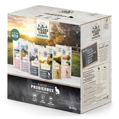 Wildes Land Cat vegyes csomag - 8 x 100 g