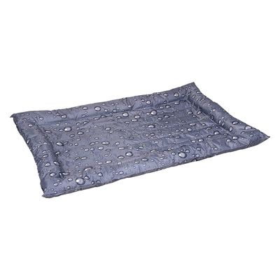 Flamingo Cooling Bed Fresk Drop Grey Size XL: 116 x 76 cm (L x W)