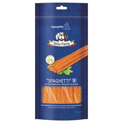 Hansepet Bello Pasta Spaghetti, kurczak 3 x 150 g