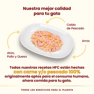 Pack Ahorro Almo Nature HFC 24 x 70 g - Atún, Pollo y Queso