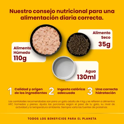  Almo Nature HFC Natural 6 x 70 g - Atún, Pollo y Queso
