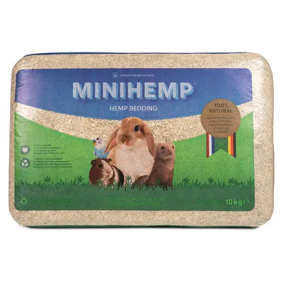 Minihemp Hemp Bedding hampaströ smådjur - 10 kg