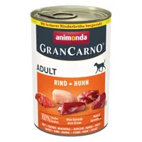 Výhodné balenie animonda GranCarno Adult, 24 x 400 g - hovädzie a kuracie
