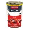 animonda GranCarno Original 12 x 400 g umido per cane Adult: Manzo puro