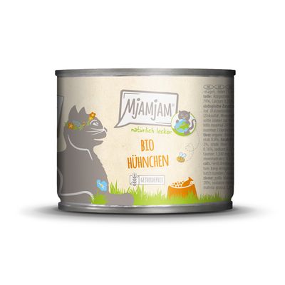 MjAMjAM Naturalnie Pyszne 6 x 200 g Bio kurczak