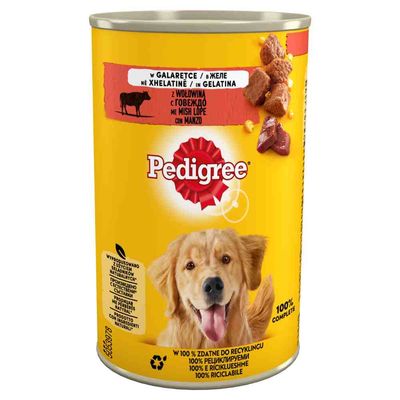 Sparpaket Pedigree Adult Classic 24 x 400 g mit Rind