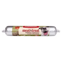 Fleischeslust meat & treat träningskorv - Häst 80 g