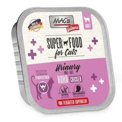 MAC's Vetcare Kat Urinary Kattenvoer - Voordeelpakket: Kip (32 x 100 g)