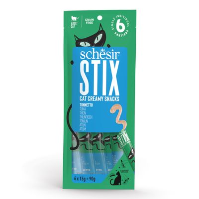 Schesir Stix Creamy Snacks Tonhal (2 x 90 g)